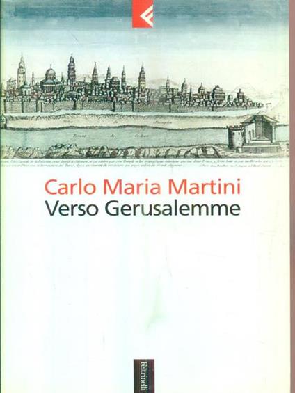 Verso Gerusalemme - Carlo Maria Martini - copertina