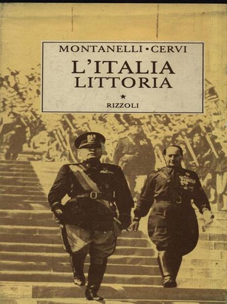 L' Italia Littoria - Indro Montanelli - copertina