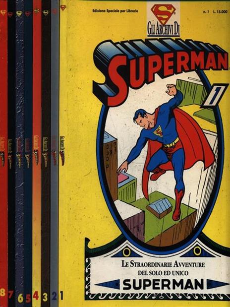 Gli archivi di Superman dal n. 1 al n. 8 - 3