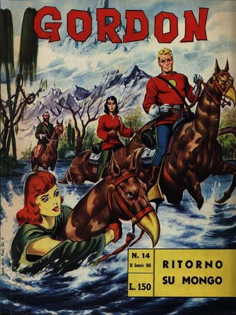 Gordon N. 14/30 Gennaio 1965 - Ritorno su Mongo - copertina