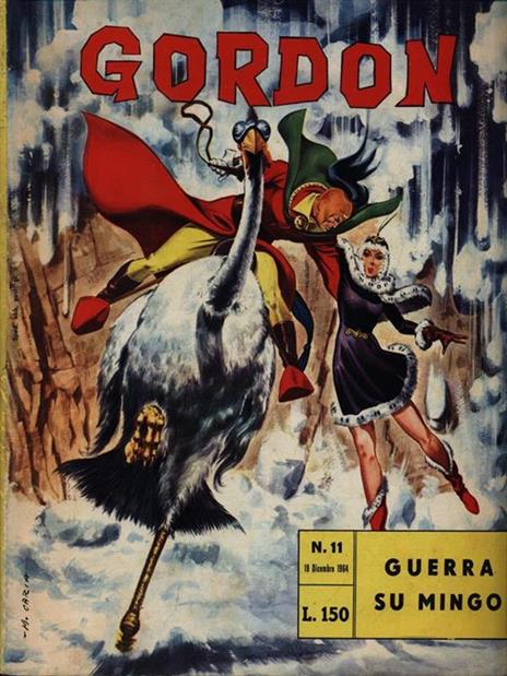 Gordon N. 11/19 Dicembre 1964 - Guerra su Mingo - copertina
