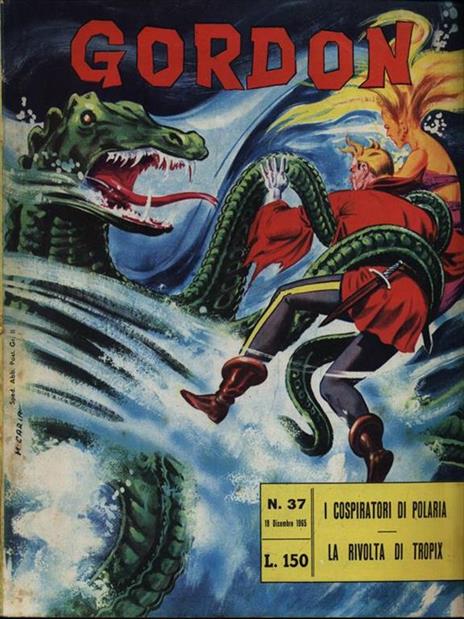 Gordon N. 37/19 Dicembre 1965 - copertina