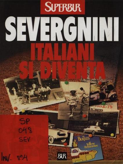 Italiani si diventa - Beppe Severgnini - copertina