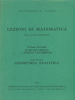 Lezioni di matematica II parte II