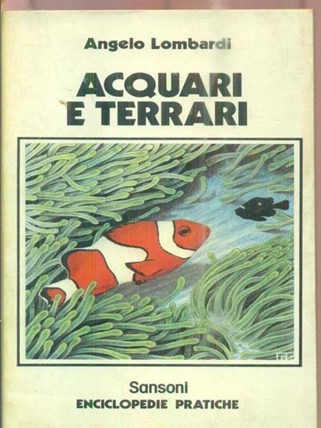 Acquari e terrari - Angelo Lombardi - copertina