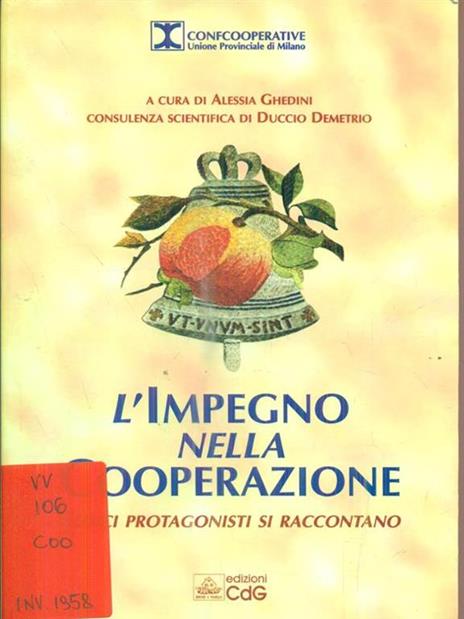 L' impegno nella cooperazione - Alessia Ghedini - copertina