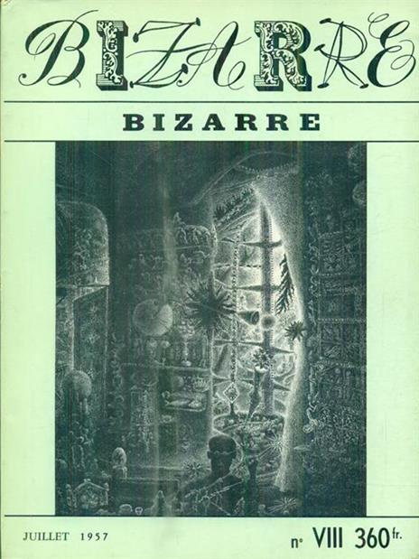 Bizarre n. VIII - Juillet 1957 - copertina