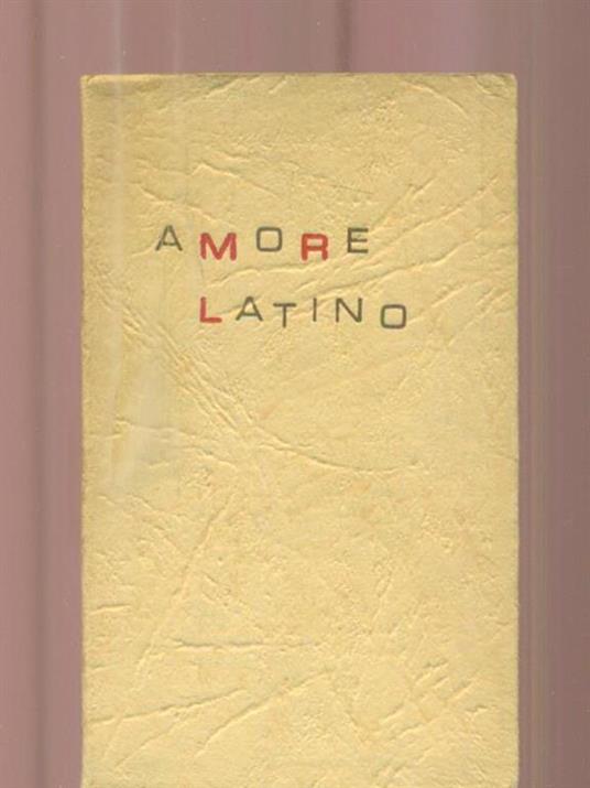 Amore latino - G. Traverso - copertina