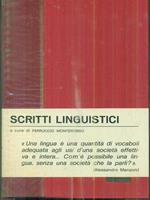 Scritti linguistici