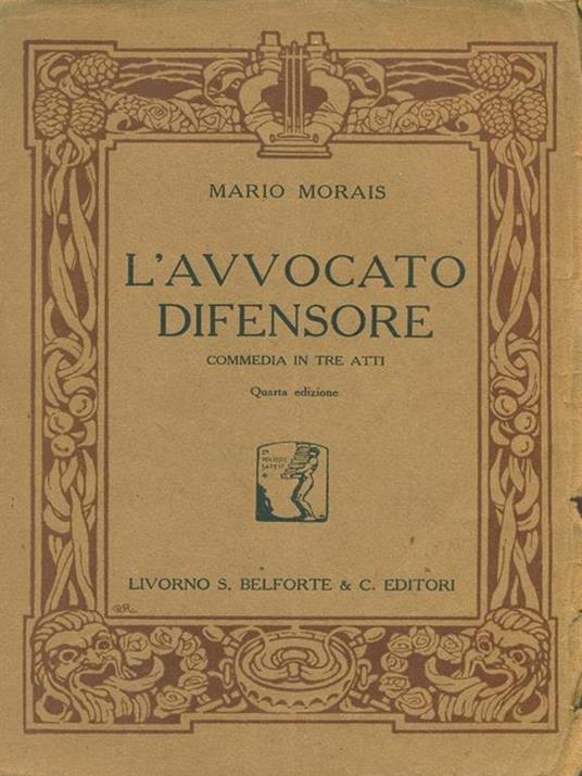 L' avvocato difensore - Mario Morais - 2