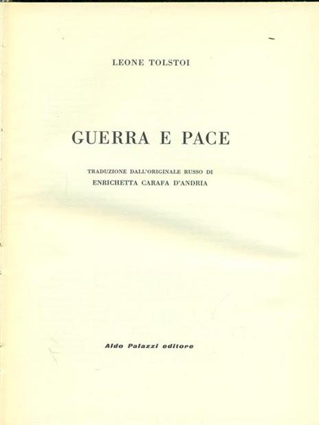 Guerra e pace - Lev Tolstoj - 2