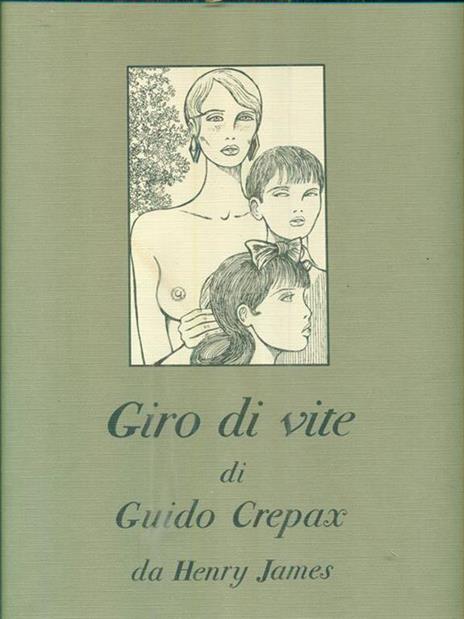 Giro di vite da Henry James - Guido Crepax - copertina