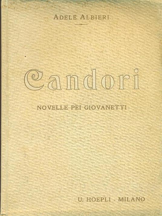 Candori - Adele Albieri - copertina