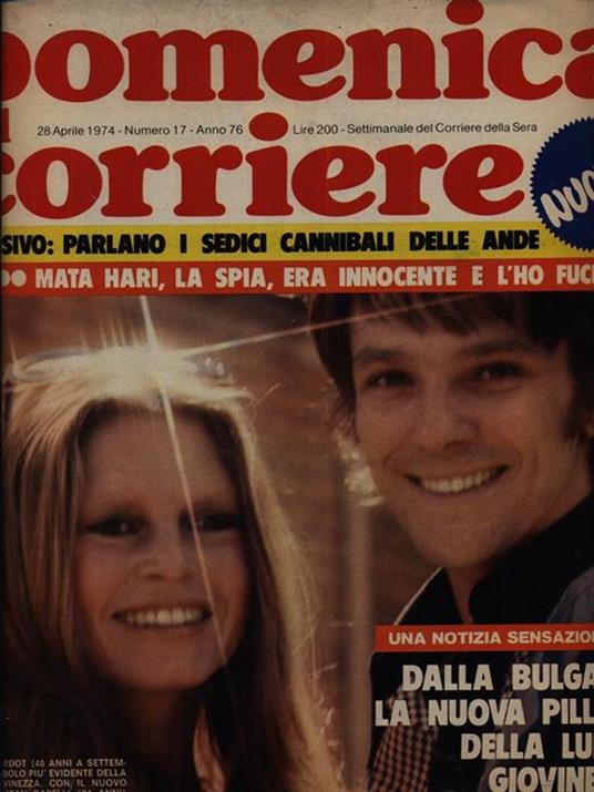 La Domenica del Corriere n. 17/28 aprile 1974 - copertina