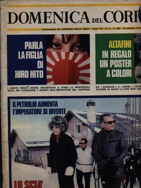 Domenica del corriere n. 3/20 gennaio 1974 -   - 2