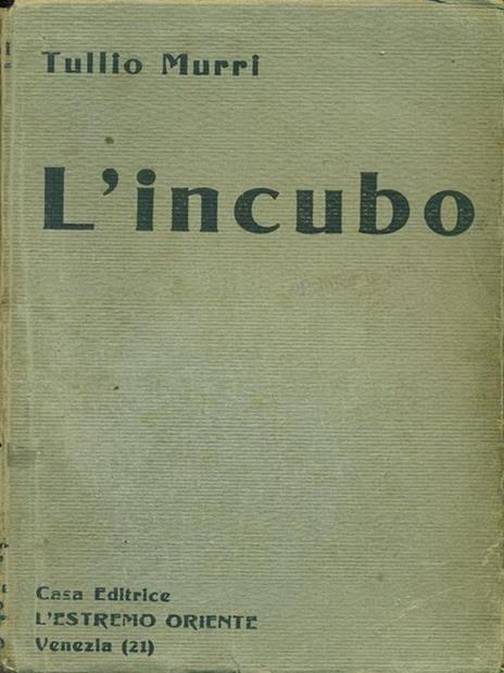 L' incubo - Tullio Murri - 2