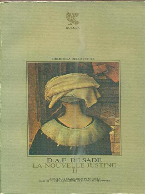 La nouvelle Justine - François de Sade - copertina