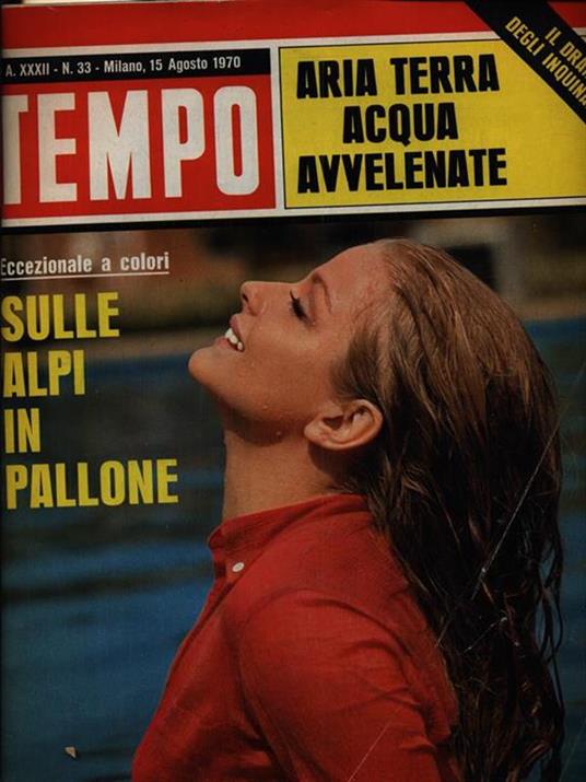 Tempo n. 33/15 agosto 1970 -   - copertina