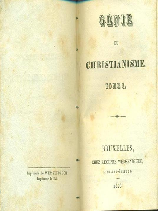 Genie du christianisme 1 - François-René de Chateaubriand - 2