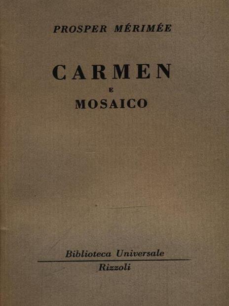 Carmen e Mosaico - Prosper Mérimée - 3