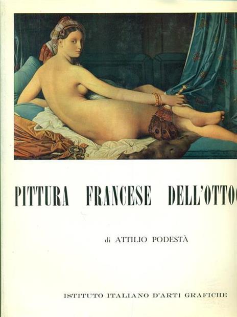 Pittura francese dell'Ottocento - Attilio Podestà - copertina