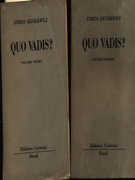 Quo Vadis? 2vv - Henryk Sienkiewicz - 2