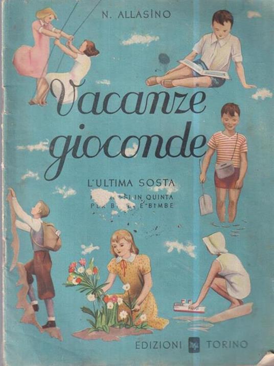 Vacanze gioconde - Nicola Allasino - copertina