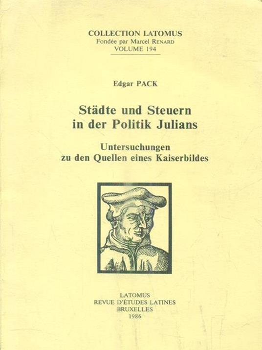 Städte und Steuern in der Politik Julians - Edgar Pack - 2