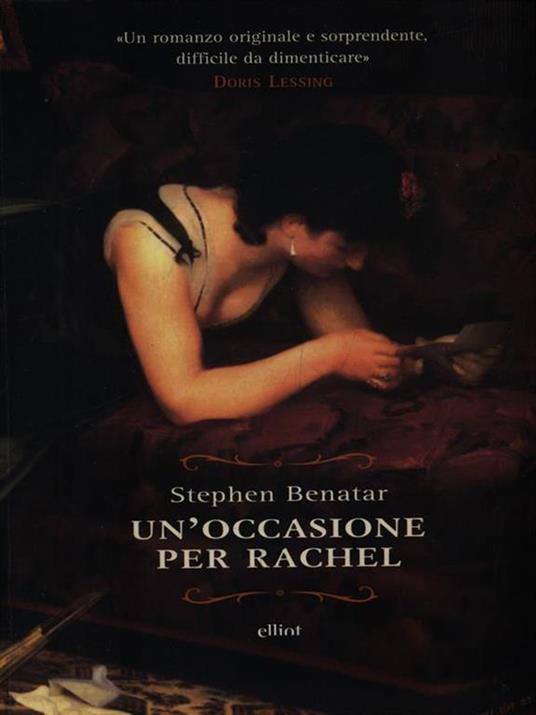 occasione per Rachel - Stephen Benatar - copertina