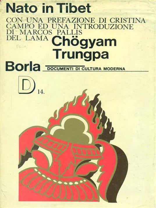 Nato in tibet - Chögyam Trungpa - copertina