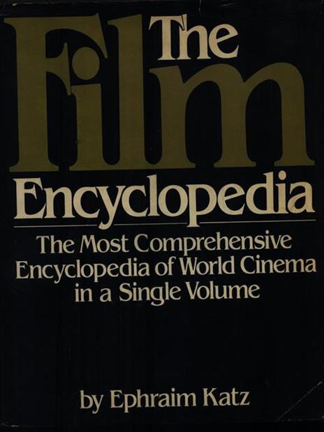 The Film Encyclopedia - Eran Katz - copertina