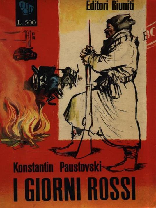 I giorni rossi - Konstantin Paustovski - copertina
