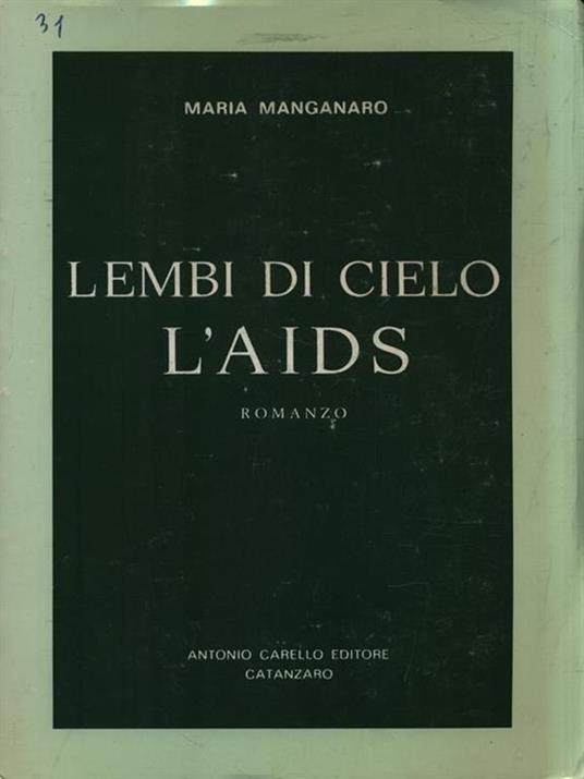 Lembi di cielo L'AIDS - Maria Manganaro - copertina