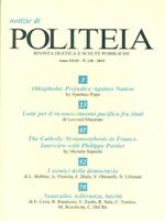 Notizie di Politeia. Anno XXXI. N. 118/2015