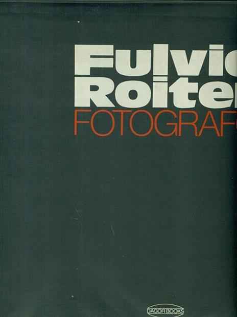 Fulvio Roiter Fotografo Con cofanetto -   - copertina