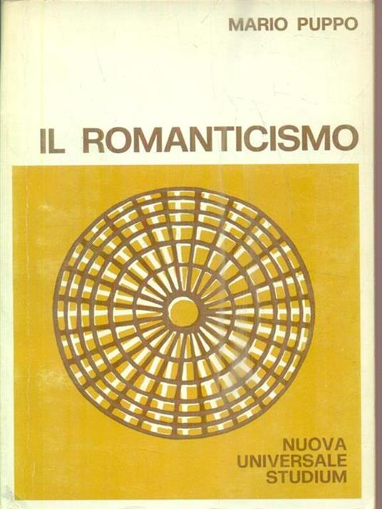 Il romanticismo - Mario Puppo - copertina