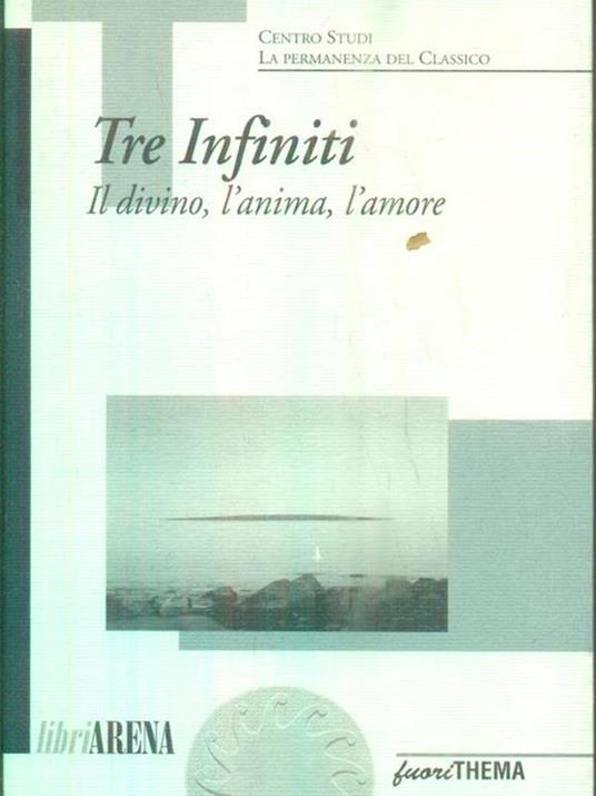 Tre Infiniti - copertina