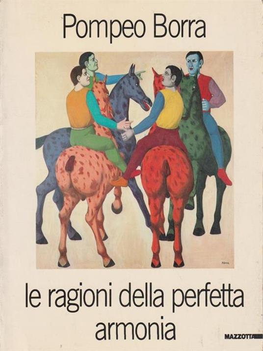 Le ragioni della perfetta armonia - Pompeo Borra - copertina