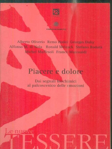 Piacere e dolore -   - copertina