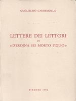 Lettere dei lettori di 