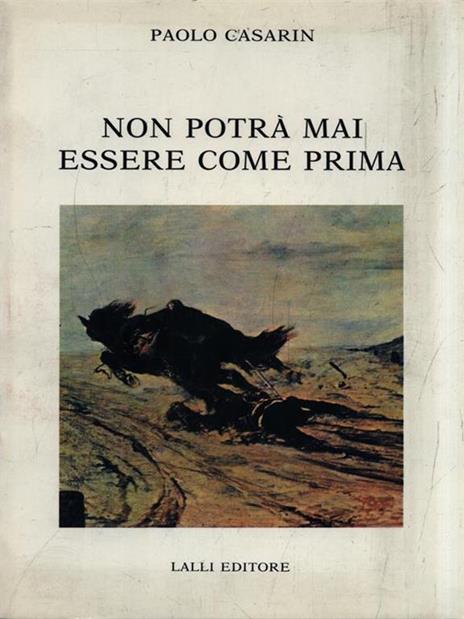 Non potrà mai essere come prima - Paolo Casarin - copertina