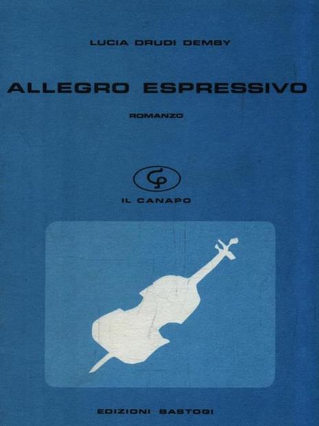 Allegro espressivo - Lucia Drudi Demby - copertina