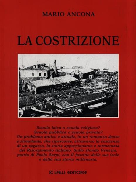 La costrizione - Mario Ancona - copertina