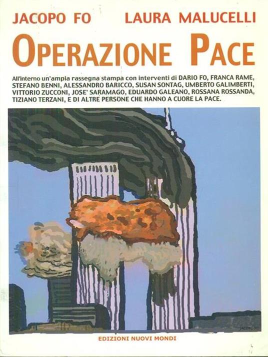 Operazione «pace» - Jacopo Fo,Laura Malucelli - copertina