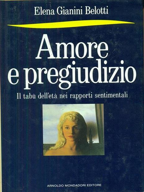 Amore e pregiudizio - Elena Gianini Belotti - copertina