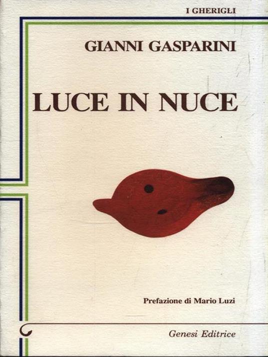 Luce in nuce - Gianni Gasparini - copertina