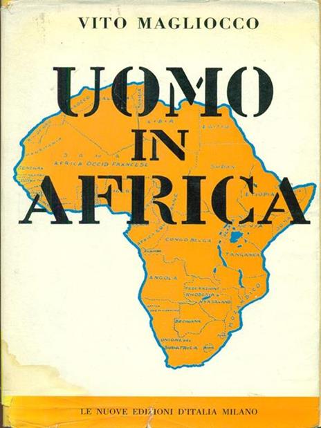 L' uomo in Africa - Vito Magliocco - copertina