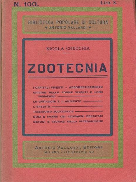 Zootecnia - Nicola Checchia - 2