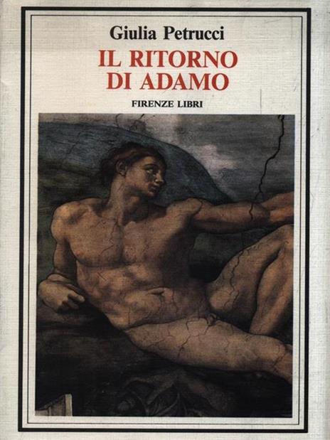 Il ritorno di Adamo - Giulia Petrucci - copertina