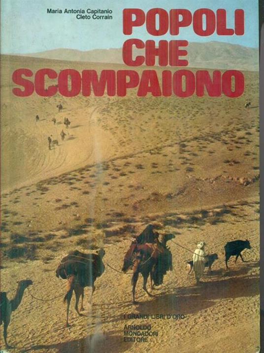 Popoli che scompaiono - Maria Antonia Capitanio - copertina